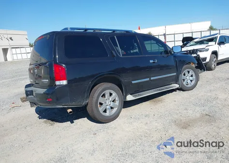 2010 Nissan Armada Platinum из США, поврежденный, VIN 5N1BA0NFXAN610829